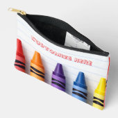 Potlood Notitieboek Papier Ritssluiting Zak Etui (Open)