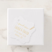 Potlood Ons In Save The Date Wedding Script Goud Bedankjes Labels (Met doos)