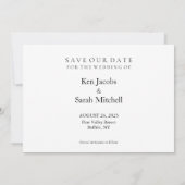 Potlood ons in sparen de kalender van augustus 202 kaart (Achterkant)