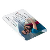Potlood ons in sparen de Kalender van Augustus 202 Magneet (Rechterzijde)