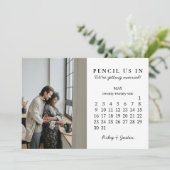 Potlood ons in sparen de kalender van mei 2021 kaart (Staand voorkant)