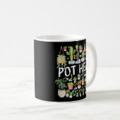 Potlood Plant Pot Head Koffiemok (Voorkant rechts)