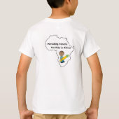 Potlood Project - Pencils voor kinderen in Afrika  T-shirt (Achterkant)