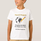 Potlood Project - Pencils voor kinderen in Afrika  T-shirt (Voorkant)