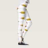 Potlood scheurt wit leggings (Rechts)