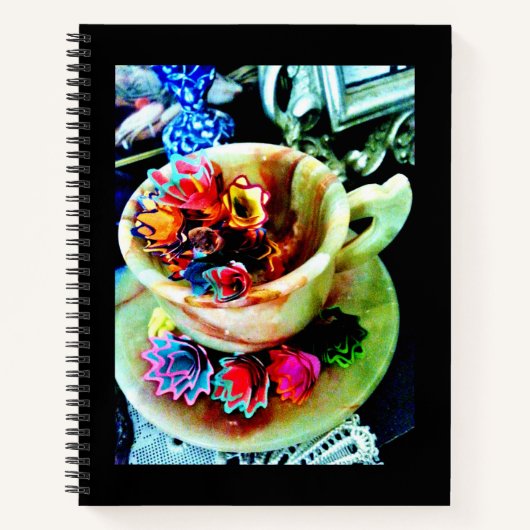 Potlood Shave Flowers Notitieboek (Voorkant)