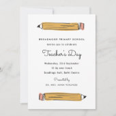 Potlood Teachers Day Kaart (Voorkant)