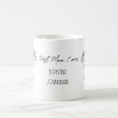 Potlood Teken rozen Moederdag Koffie Mok (Center)