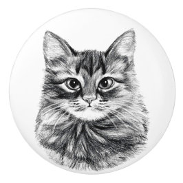 Potlood Tekenbak kattenbakken Keramische Knop