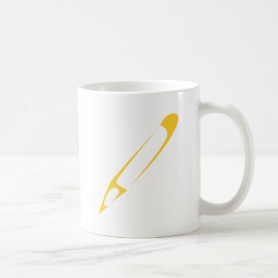 Potlood voor de Logo van de Illustrator in de Zwar Koffiemok