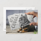 Potlood Vs Camera - Het is Cool Briefkaart (Voorkant / Achterkant)