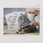 Potlood Vs Camera - Het is Cool Briefkaart (Voorkant)