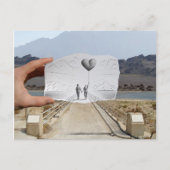 Potlood Vs Camera - Lovers Briefkaart (Voorkant)