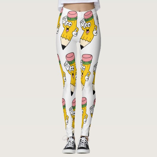 potloodbroek leggings (Voorkant)