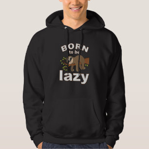Potloodetui Born To Be Lazy Schattige Luiaard Spre Hoodie
