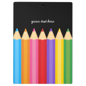 potloodkleuren * kies uw achtergrondkleur klembord (Achterkant)