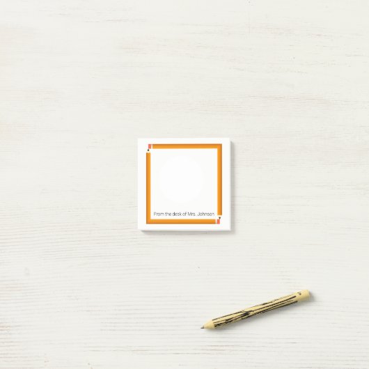Potloodlijst Post-it® Notes (Op bureau)
