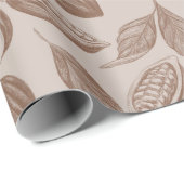  potloodpatroon met cacaopotten cadeaupapier (Rol Hoek)