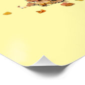Potloodschaafsel Textuur Wand Kunst Perfect Poster (Hoek)