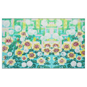 Potloodschets bloemenstof stof (Fat Quarter)
