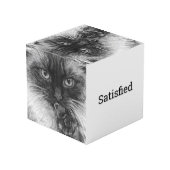Potloodschets van kat in kubus (Achter hoekig)