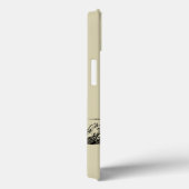 Potloodschets van twee Mannen Spelpoel Case-Mate iPhone Case (Achterkant / Rechts)