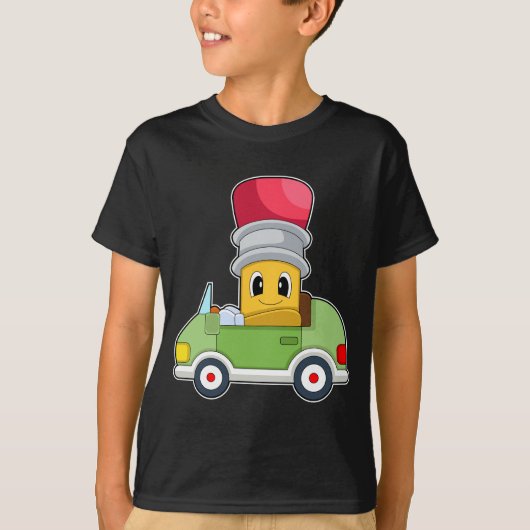 potloodwagen t-shirt (Voorkant)