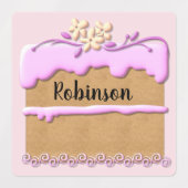 Potluck Dessert Labels (Design 1)