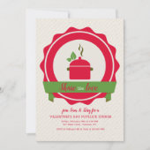 Potluck Dinner Invitation Kaart (Voorkant)