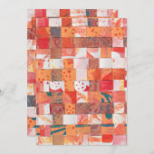 "Potluck" door Kim Codner design Kaart (Voorkant / Achterkant)