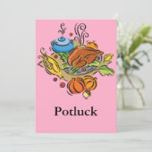 Potluck Kaart (Staand voorkant)