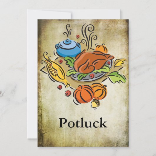 Potluck Kaart (Voorkant)