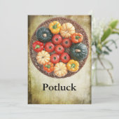 Potluck Kaart (Staand voorkant)