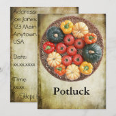 Potluck Kaart (Voorkant / Achterkant)