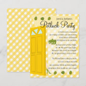 Potluck Party Kaart (Voorkant / Achterkant)