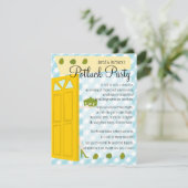 Potluck Party Kaart (Staand voorkant)