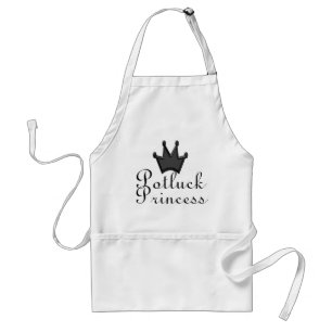 Potluck Princess Standaard Schort