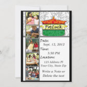 PotLuck-uitnodiging Kaart (Voorkant)