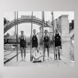 Potomac Boat Club Crew, 1921 Poster