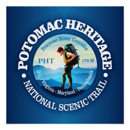 Potomac Heritage Trail (C) Perfect Poster (Voorkant)