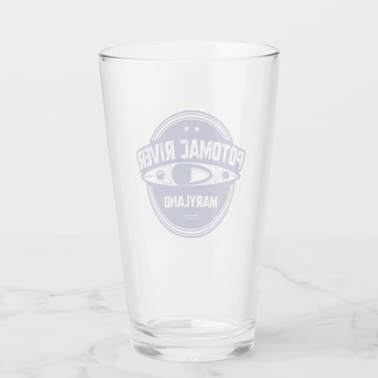 Potomac, Maryland Glas (Achterkant)