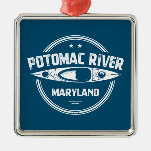 Potomac, Maryland Metalen Ornament (Voorkant)