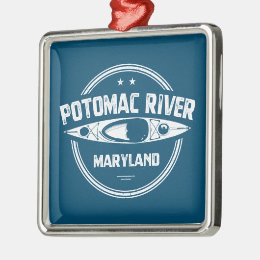 Potomac, Maryland Metalen Ornament (Links)