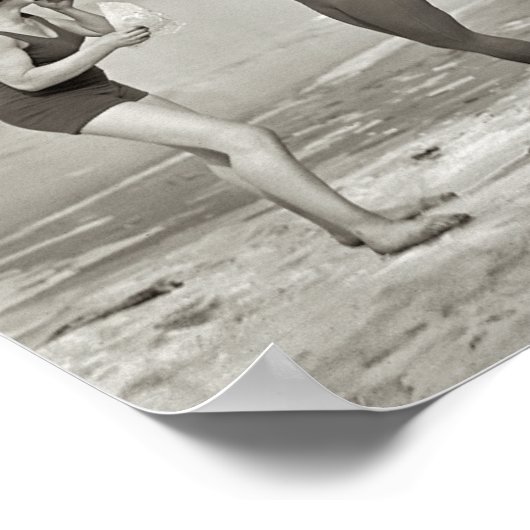 POTOMAC RIVER WINTER SWIM 1924 POSTER (Hoek)