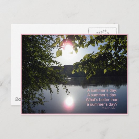 Potomac Summer Day Briefkaart (Voorkant / Achterkant)