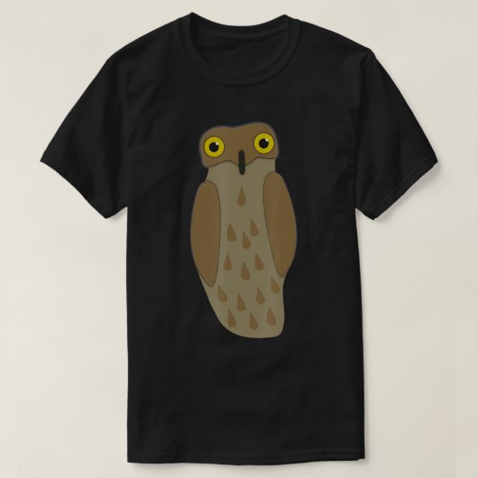 Potoo Bird Graphic T-shirt (Design voorkant)