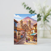 Potosi Bolivia Reizen Briefkaart (Staand voorkant)