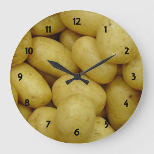 Pototoes Clock Grote Klok