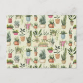 Potplanten Beterschap Ansichtkaart Briefkaart (Voorkant)