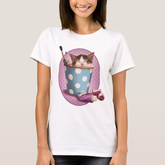 potpotten kitten t-shirt (Voorkant)